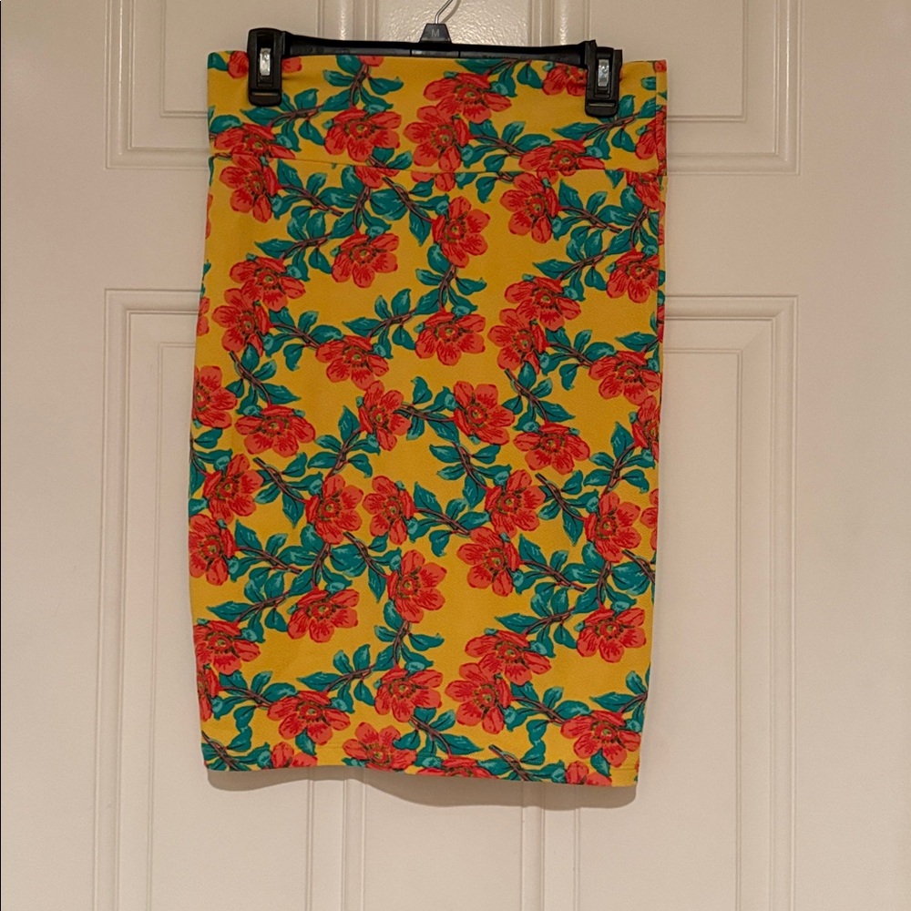 LuLaRoe Colorful Floral Skirt